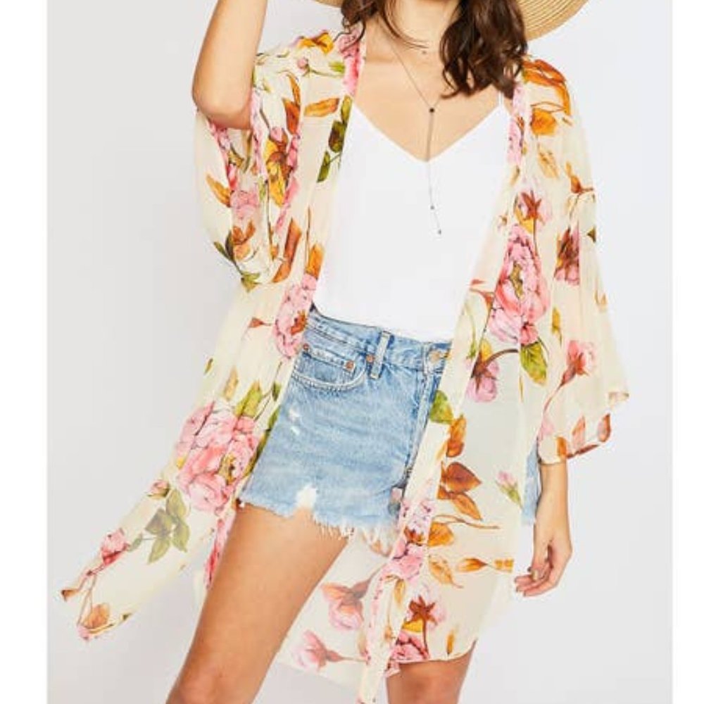 Floral Kimono